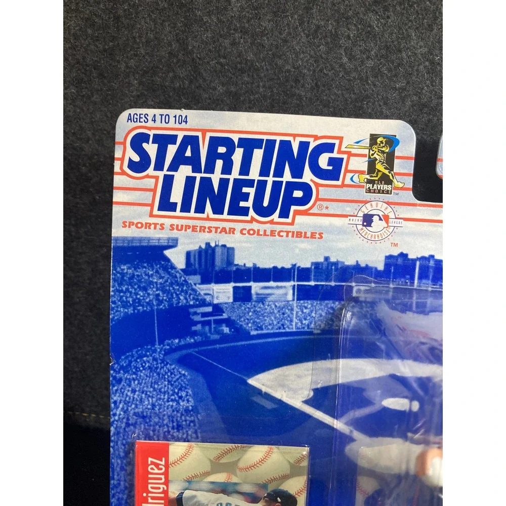 Kenner Starting Lineup 1997 Alex Rodriguez Seattle Mariners Figure with Card